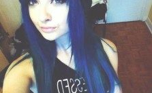 Dark Blue Hairstyle