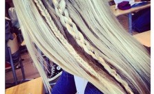 Half Up Braids