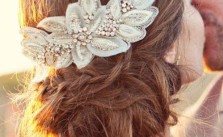 Bridal Updo & Accessory