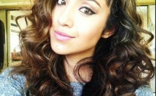 Thick Curls with Highlights