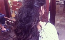 Half Up Bridal