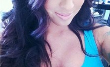 Dark Purple Curls