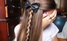 Half Up Braid Down