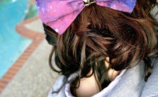 Galaxy Hair Bow