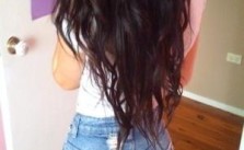 Messy Brown Curls