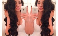 Thick Curly Brown