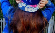 Brown Hair & Denim