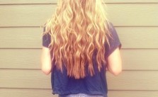 Flat Iron Wavy Curls