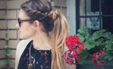 Braid & Ombre Ponytail