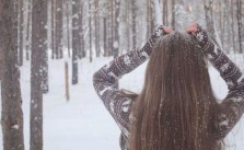 Snowflaked Hair