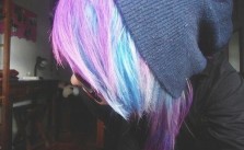 Violet & Blue Hair