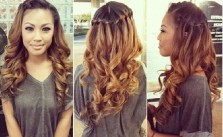 Braid Ombre Curls