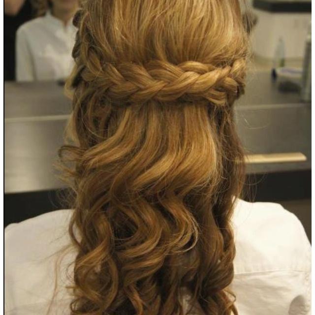 Braid & soft curls