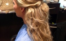 Bridal Half Up Twist