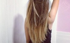 Brunette & Blonde Straight Cut