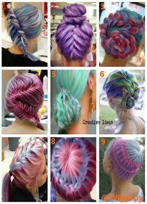 Colourful hair!