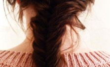 Messy Fishtail Braid