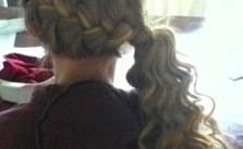 French Braid Side Curls