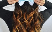 Mint Ombre Bow