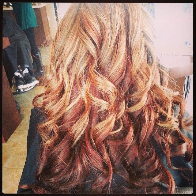 Multi colored highlights