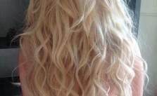 Blonde Wavy Hair