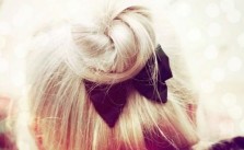 Braid Bun & Bow