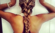 Messy French Fishtail