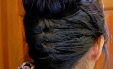 Loose Braid & Bun