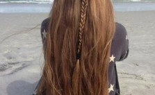 Half Up Beach Braid