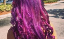 Purple Curls