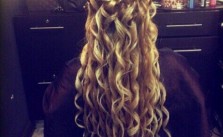 Braid & Blonde Curls