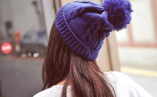 Hair & Pom Beanie