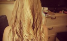 Blonde Bridesmaid Hair