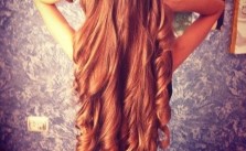 Red Curly Layers