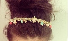 Updo Flower Headband