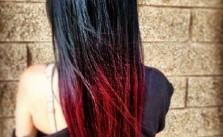 Dark to Red Ombre