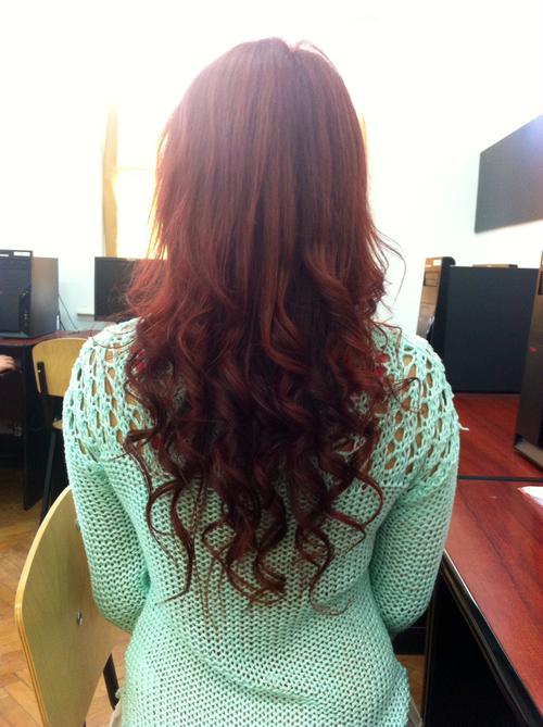 red curl