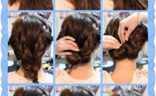 Braided Bun Updo