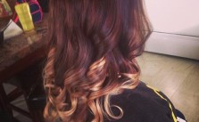 Violet/Brown Ombre