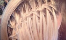 Side Waterfall Braid