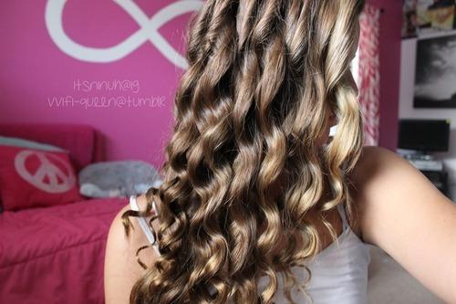 wavy curl