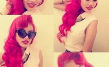 Red Pinup Hair