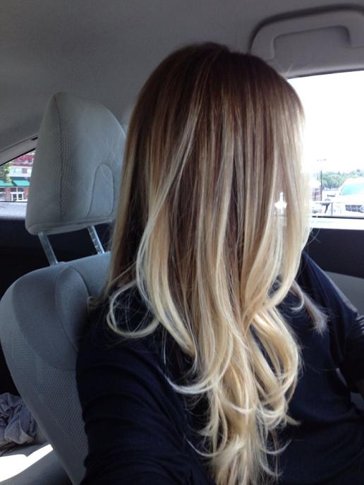 Loving this balayage ombré