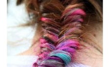 Chalked Fishtail Braid