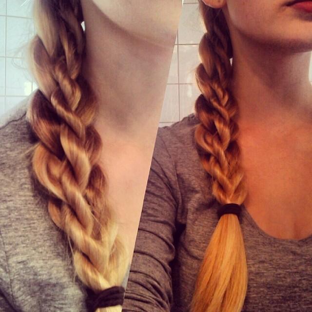 stacked braid