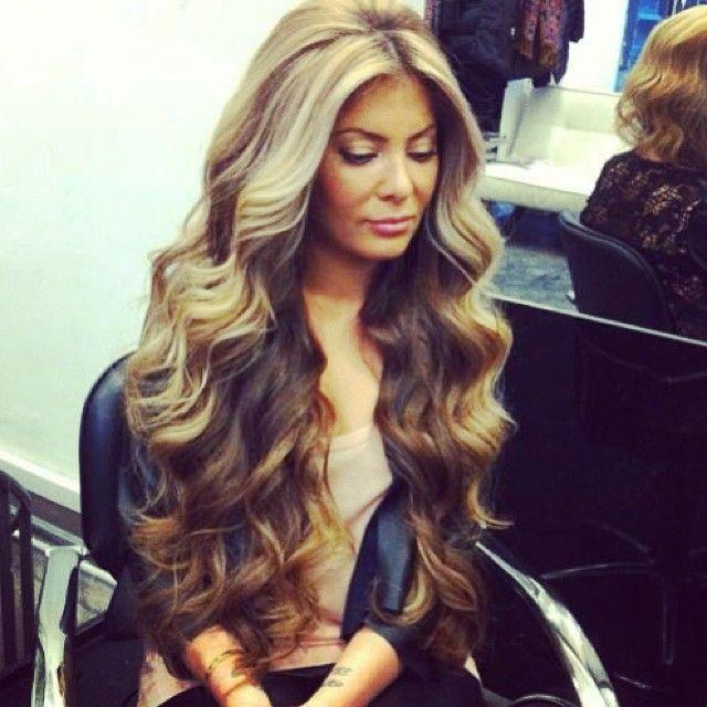 Sexy beach waves hairstyle
