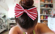 Bun & Bow Stripes