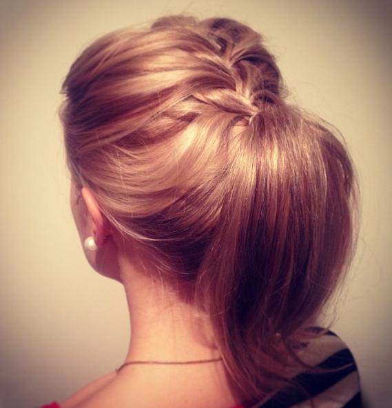 easygoing ponytail
