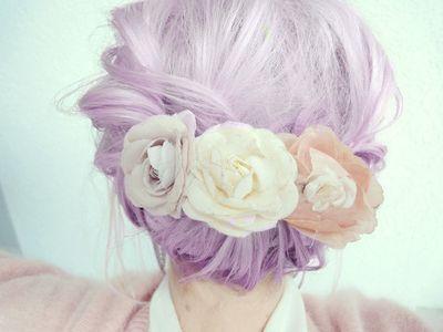 lavender mermaid hair