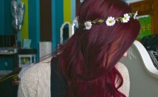 Red Hair & Flower Crown